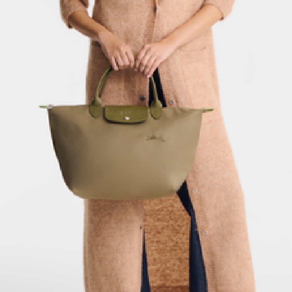 LONGCHAMP LE PLIAGE GREEN HANDBAG